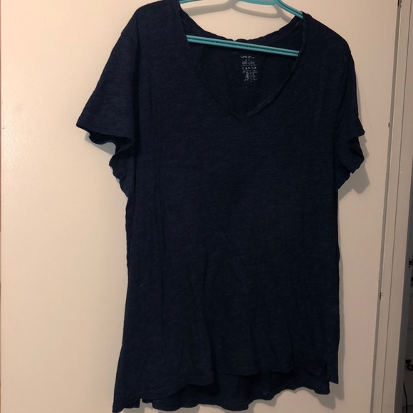 5/$25🖤 navy blue tee - Picture 1 of 5